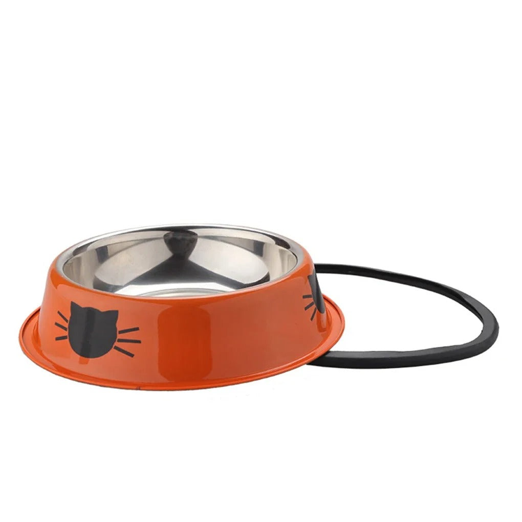 Non-Slip Stainless Steel Pet Bowl